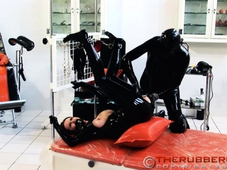 Fetish brunette lesbians fist