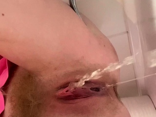 Amateur redhead masturbates then gives a blowjob